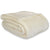 Lucia Ivory Luxury Plush Velvet Blanket