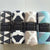 Printed Flannel Throw Sherpa Reverse