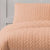 Maya Peach Quilt Cover Set
