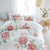 Rosette Pink Quilt Cover Set
