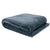 Channel Steel Blue Large Throw (150 x 200cm)
