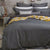 Charleston Charcoal Quilt Cover Set