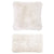 Faux Fur Ivory Cushion