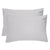 French Linen Silver Pillowcase Pair