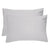 French Linen Silver Pillowcase Pair