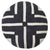 Intersect Round Cushion (50cm Dia)