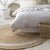 Luna Silver Round Floor Rug (150cm Dia)