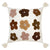 Posy Square Cushion (45 x 45cm)
