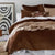 Sloane Cayenne Quilt Cover Set