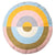 Spectrum Sorbet Round Cushion (50cm Dia)