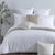 Barcelona White Quilt Cover Set