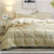 Capri Natural Quilt Cover Set