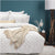 Kalinda White Quilt Cover Set