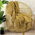 Terrigal Luxury Mustard Throw (125 x 150cm)