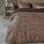 Croco Brown Quilt Cover Set