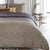 Points And Lines Natural Quilt Cover Set
