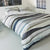 Rayons Blue Quilt Cover Set