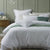 Amalfi White Quilt Cover Set