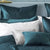Dynasty Teal Matching European Pillowcase