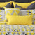 Vivid Yellow Quilted Oblong Cushion (60 x 30cm)
