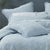 Hayes Soft Blue European Pillowcase