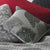 Terika Charcoal Square Cushion (43 x 43cm)