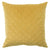Vivid Velvet Gold Quilted Cushion (43 x 43cm)
