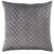 Vivid Velvet Grey Quilted European Pillowcase