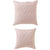 Vivid Pink Quilted Square Cushion (43 x 43cm)