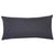 Vivid Slate Quilted Oblong Cushion (60 x 30cm)