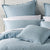 Wellington Soft Blue European Pillowcase