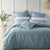 Wellington Soft Blue Quilt Cover Set