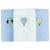 Baby Owl Boy 3pk Face Washer Set (30 x 30cm)