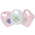 Baby Owl Girl 3pk Bib Gift Box