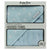Every Day Essentials Blue Hooded Towel (75 x 75cm)