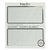 Every Day Essentials White Bassinet STAR SHERPA Blanket (70 x 90cm)