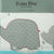 Petite Elephant Cot Waffle Blanket (120 x 140cm)