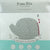 Petite Elephant Cot Bumper