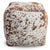 Retreat COW HIDE Ottoman (55W x 55D x 45Hcm)