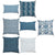 Maine Flora Teal 2 PIECE VALUE PACK Outdoor Cushions (50 x 50cm)