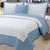 Celeste Powder Blue Bedspread Set