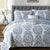 Kavala Blue Coverlet Set