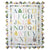 Alphabet Throw or Cot Quilt (127 x 152cm)