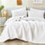 Diamond White Bedspread Set