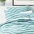 Wave Aqua European Pillowcase