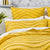 Wave Mustard European Pillowcase