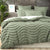 Wave Sage Quilt Cover Set