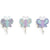 Lavender Butterflies Clothes Pegs