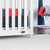 Navy And White Stripe Cot Valance