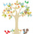 Enchanted Neutral Blue Tree Stickers